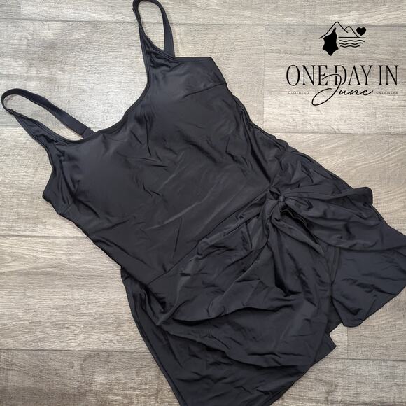 Eomenie Swimdress One Piece Swimsuit Size XL - Picture 3 of 8